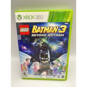 LEGO Batman 3: Beyond Gotham (Microsoft Xbox 360, 2014) With Manual!